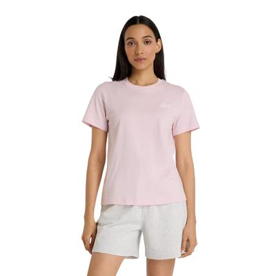 WT41509 Sport Essentials Logo Petit Manches Courtes RSG M [New Balance] T-shirt (WT41509) aux femmes (Sucre de rose)