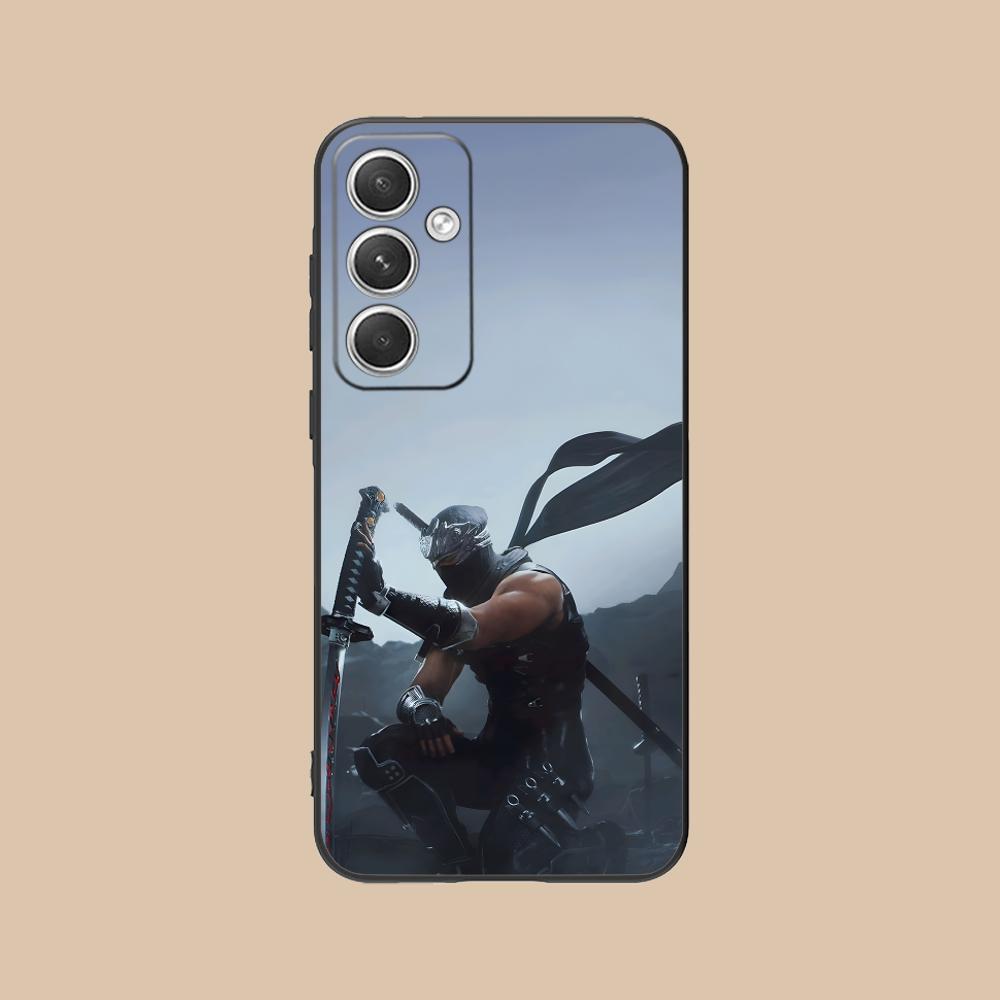 Ninja Gaiden Phone Case for Samsung Galaxy S25 S24 S23 S22 S21 S20 S10 S9 Plus FE Ultra Lite Black Smartphone Cellphones