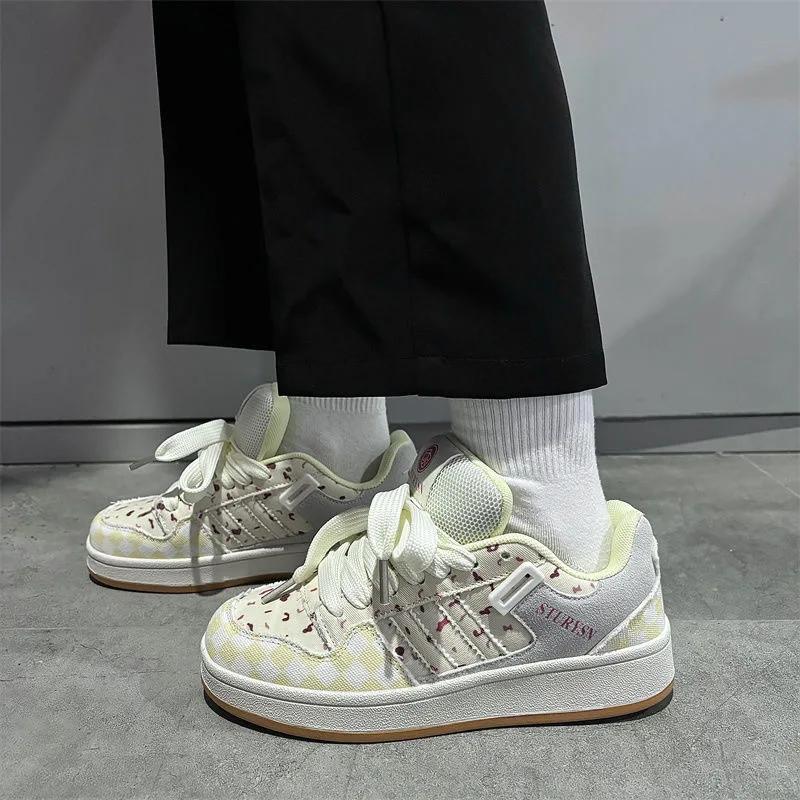 Fashion Style High Aesthetic Niche Design Board Shoes for Women In Autumn New Student Versatile Breathable Casual Small White Shoes