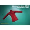 TOYBARJAPAN 1/6 Scale Action Figure Accessory Set Beautiful Sexy Woman Office Lady OL Long Sleeve High Neck Dress Gun Holster Hanger Red Chest Opening