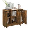 Sideboard Smoked Oak 90.5x30x70 Cm Engineered Wood