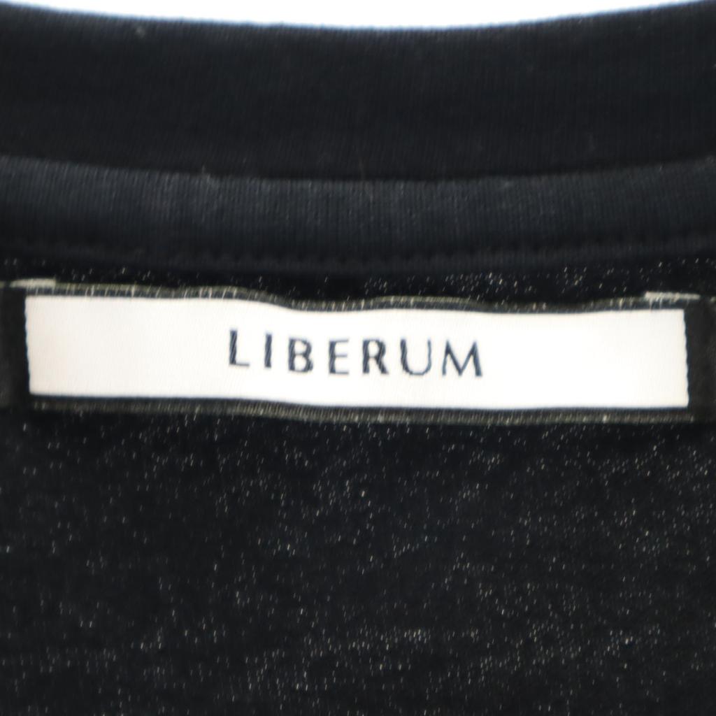 LIBERUM made in Japan Short sleeve EX.TACTICAL T-shirt 2 black Poke T Men's Used