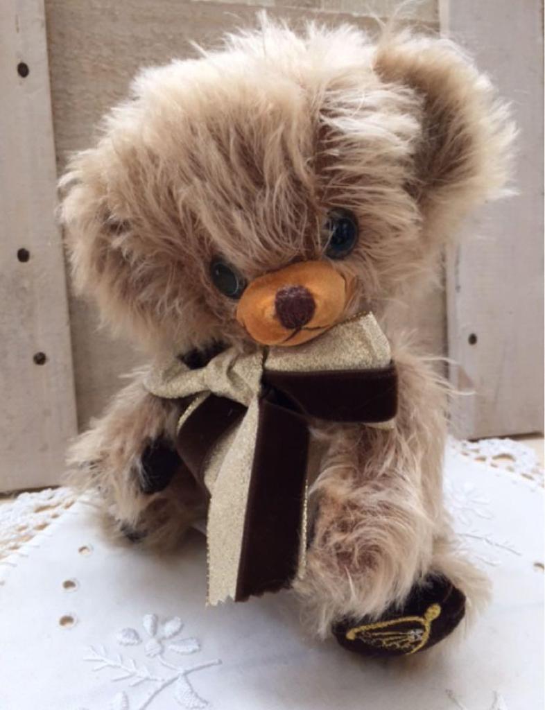 [USED] Millennium Silver Eyes Cheeky Merrythought Teddy Bear