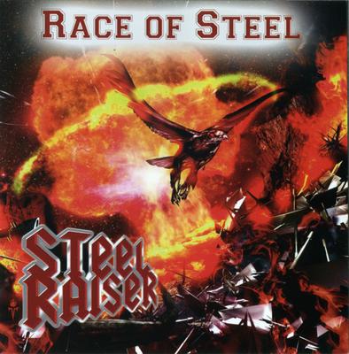 CD STEELRAISER - Race of Steel  PSRCD009 Pure Steel Reco 2008 Deutschland Rock Gebraucht