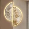 Nordic Wall Clock Minimalist Morden Design Luxury Corner Clocks Voice Controlled Interior Wall Lamp Living Room Decorations