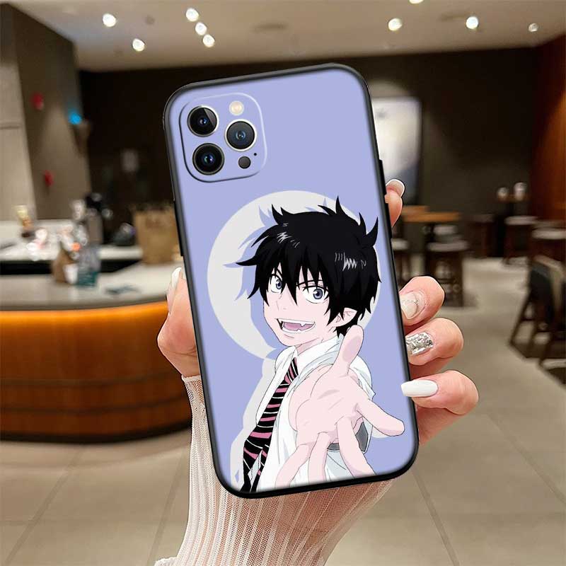NH11 Blue Exorcist Phone Case for Samsung Galaxy M06 M15 M16 M35 M55 M56 A36 A42 A50 A50S A51 A52 A32 A33 A05 A05S A06 A16 A20