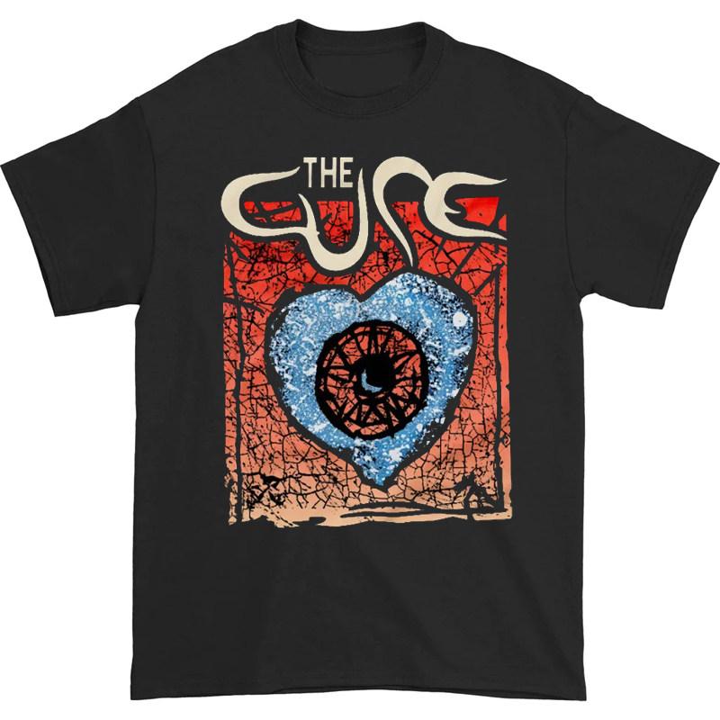 

Новая 1992 года Группа The Cure Винтажная Американская Ретро Рок Лонгслив Повседневная Футболка T-shirt - Мужская Летняя Хлопковая Футболка с Принтом S разноцветный
