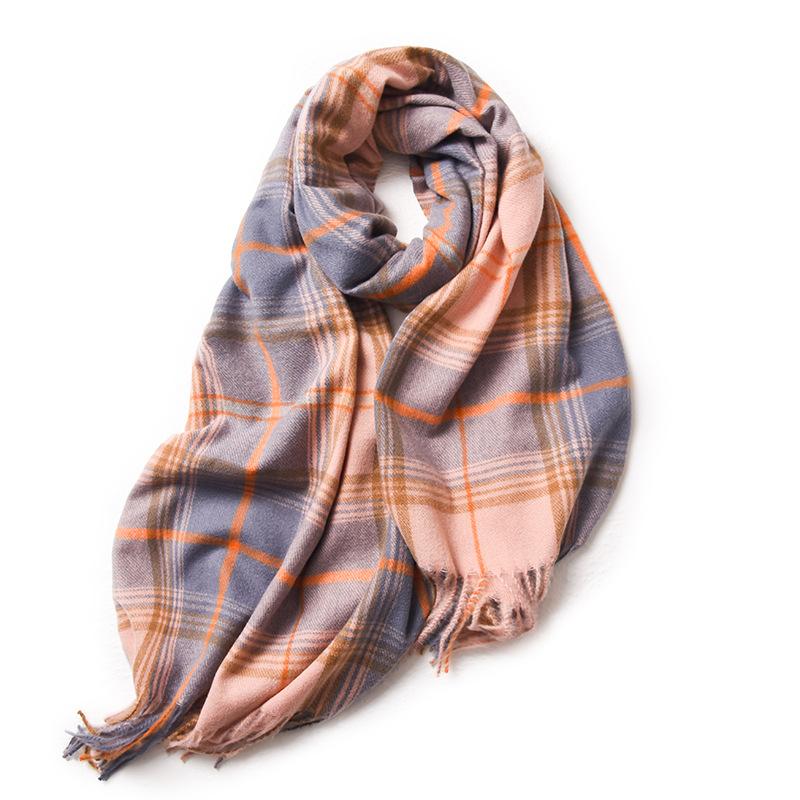 Siyue scarf women's shawl 2025 new autumn and winter warm versatile office blanket imitation cashmere scarf