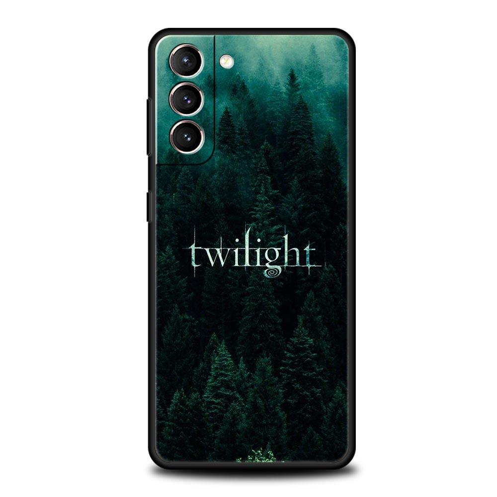 Twilight Saga Phone Case For Samsung Galaxy S24 S23 S22 S20 Ultra S21 FE 5G S10 S9 Plus S10E S8 Note 20 Soft Silicone Cover
