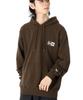 New Era PARKER Long Sleeve Box Logo Onspotz Exclusive Walnut L Sweat Pullover Hoodie Box Logo Embroidery