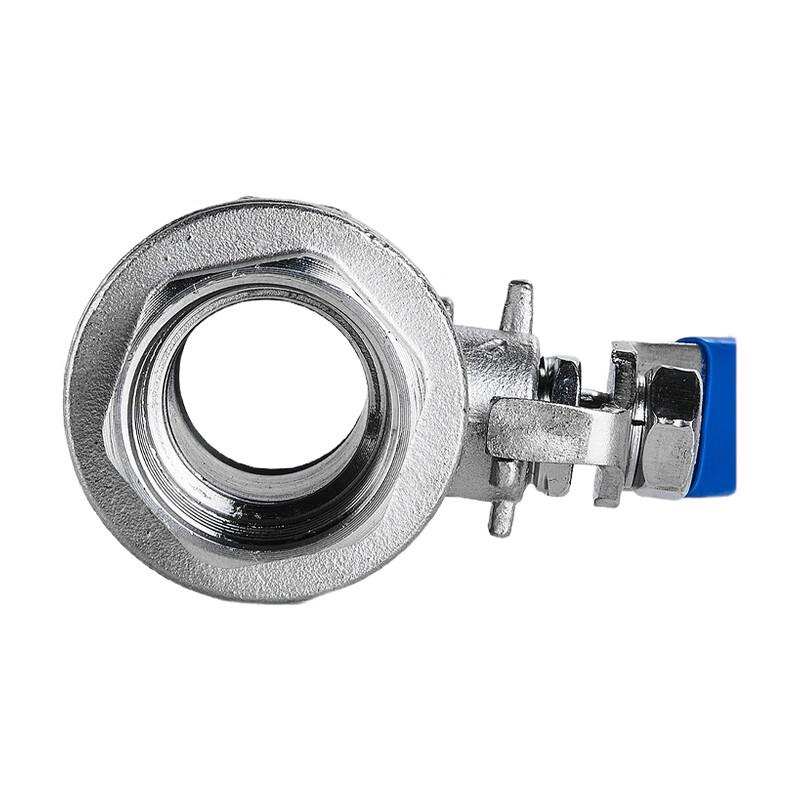 Stainless Steel Two-Piece Internal Thread Ball Valve