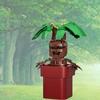 Potted Plant Mandrake Building Blocks Toys Model Diy Small Educational Grain