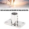 90 Degree Stanchion Base Marine Grade Tube Base Durable Handrail Fitting  Yacht