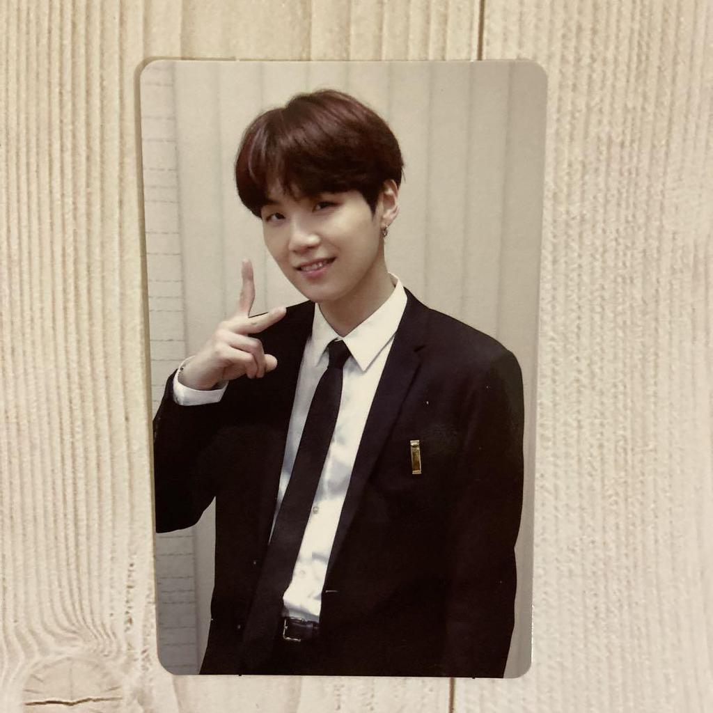 [USED] Official BTS Memories 2018 Yoongi Trading Card