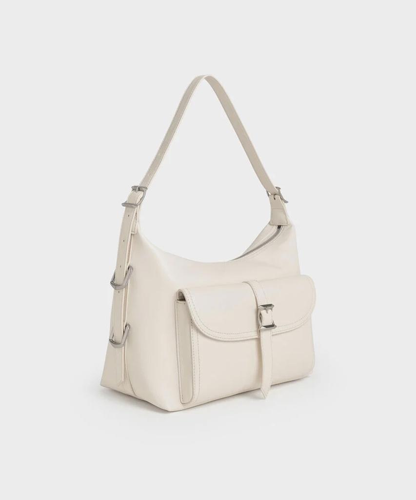 Charles & Keith Brina Belt Hobo Bag Ck2-40782622