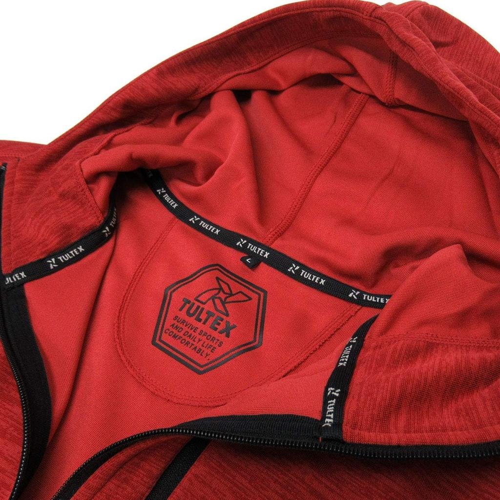 Tartex Men's Running Jersey Set, Sizes M-5L, Custom Order, Sweat-Wicking, Quick-Drying, Red, Size 3L