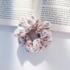 Cotton Floral Scrunchies Rubber Hair Accessories Fashion Elastic Hair Rubber Band