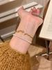 Hot Selling Retro Zodiac Snake Bracelet 2024 New Retro Palace Style Super Heavy Industry Small Gold Snake Bracelet