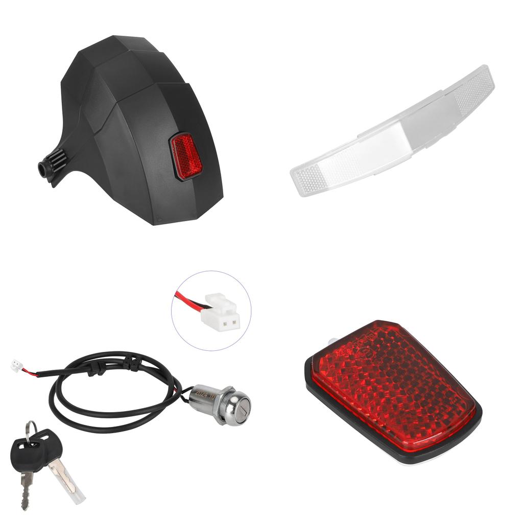Do Kukirin G2 G4 Akcesorium do Tylnego Światła Do Hulajnogi Elektrycznej LED Tylna Lampa Bezpieczeństwo