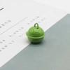 5pcs Candy Color Jingle Bells Metal Beads 18mm Metal Bell Ring Pendant  Keyring