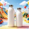 Portable 304 Stainless Steel Double-Layer Vacuum Thermos - Milk Cup, Small Mouth, Durable Design.
