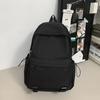 Large Capacity Student Schoolbag Solid Color Women Backpack Men Travel Backpack