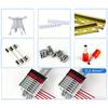 10PCS UK5-HESI Rail-mounted Terminal Block Enclosed Design Fuses Terminal Blocks For Harsh Environments From -20°C To 140°C