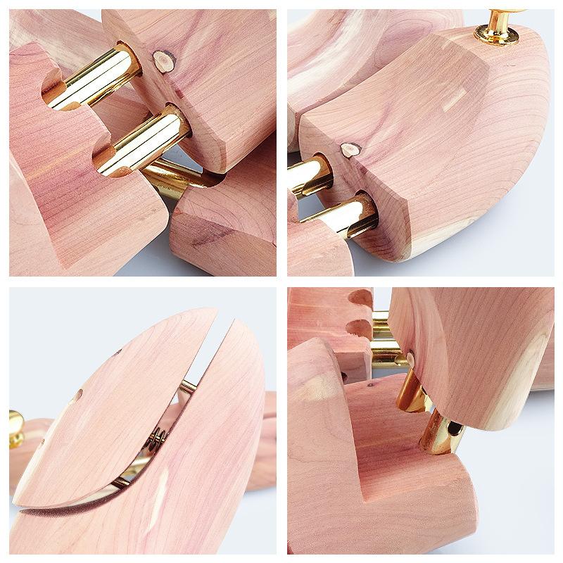Hot-selling shoe last Solid wood shoe support Men's and women's shoe expander Shaping anti-wrinkle and odor removal Adjustable cedar wood shoe support