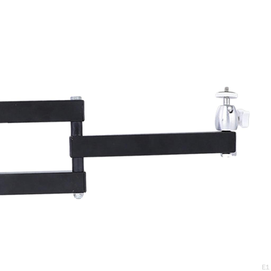 Compact Adjustable Projector Wall Mount Stand 360° Rotation for Home Theater