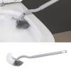 S Shaped Toilet Brush Hanging Hole Space Saving Toilet Multifunctional Scrub Brush for Bathroom Household