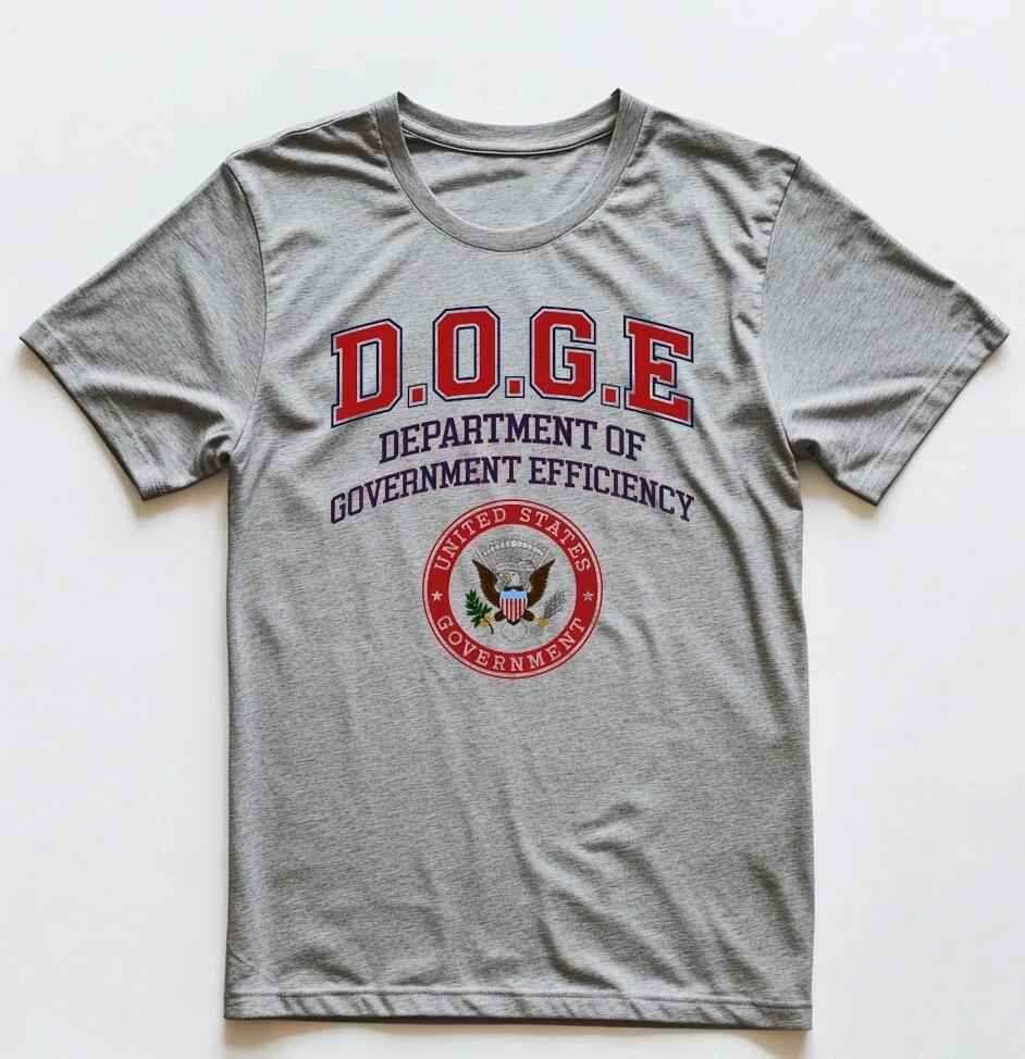 Dept of Gov Efficiency DOGE Trump 47 D.O.G.E Musk Tee Funny Political T-T-shirts 4XL