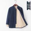 Men's Cotton Linen Tang Suit Jacket - Double-Layer, Chinese Style for All Seasons