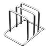 Cutting Board Stand Stainless Steel Countertop Organizer Space-Saving Chopping Board Holder for Pot Lids Bakeware Cookie Sheets Storage