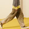 Zara Srpls Limited Edition Gradient Loose Wide Leg Casual Pants Men Pants Orange 4164910-071