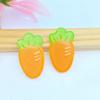 10Pcs New Cute Acrylic Fruit Beverage Series Flat Back Cabochon Scrapbooking Hair Bow Center Embellishments DIY Accessories