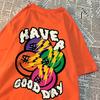 Have A Good Day Money Enthusiasts T Shirt Men High Quality Breathable T Shirt Hip Hop Harajuku Soft Clothes Crewneck Loose Tops