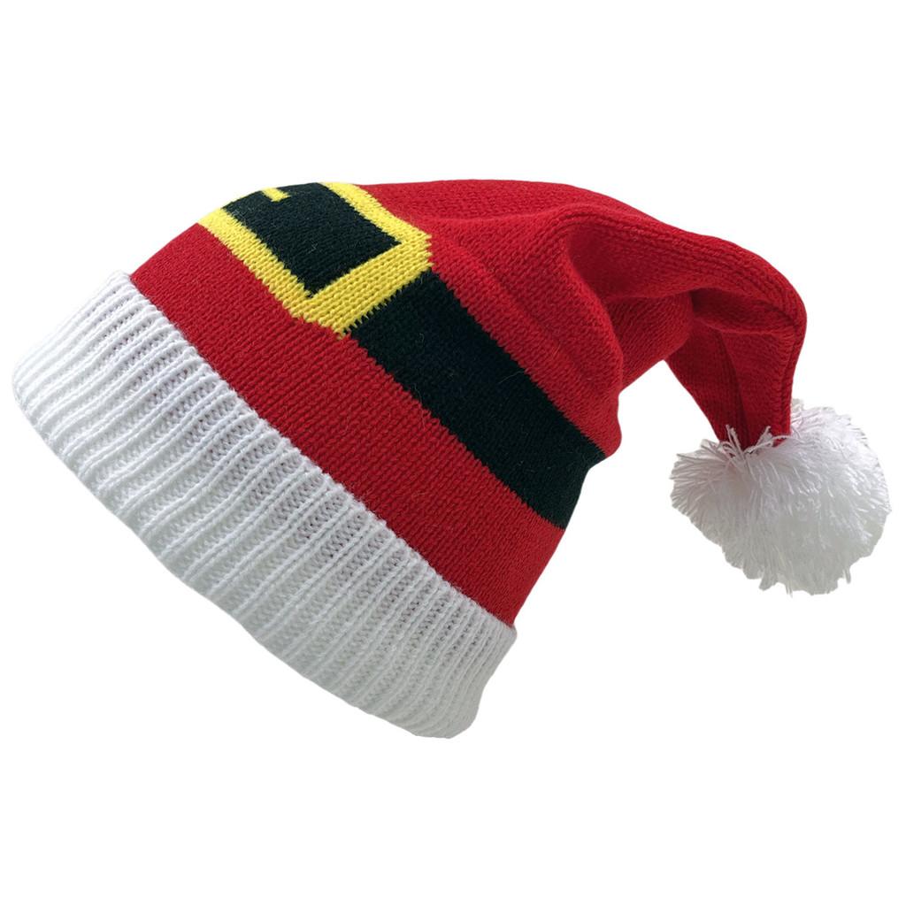 Christmas Elf Knit Hat With Brim For Kids And Adults Perfect Winter Holiday Accessory