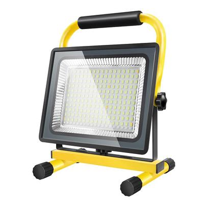 Foco LED de Trabajo shineshare, 200W, Gran Capacidad, Recargable por USB, Portátil, Alto Brillo, Color Luz Diurna, Parpadeo RojoAzul, IP65