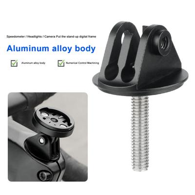 Bicycle Sports Camera Stand Simple Installation Universal Fit Bicycle Fork Stem Top