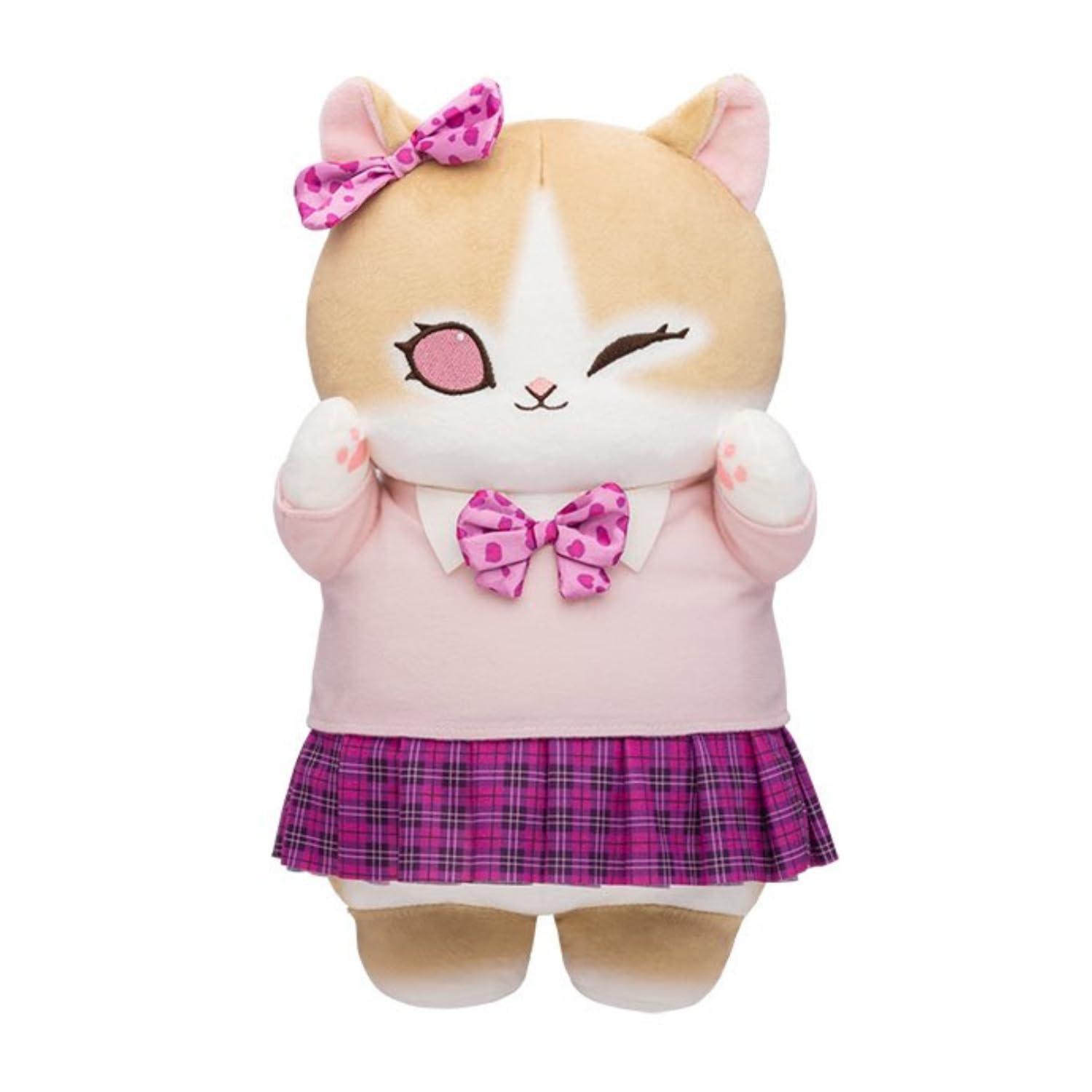Большая плюшевая игрушка mofusand Kogal Nyan - Mofusand Juno (приблизительно. 30см) (с лентой)