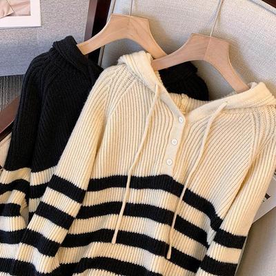 Sweater for Women Autumn Winter Thickened Pullover Warm Knitted Stretchy Long Sleeve Oversize Jumper Tops