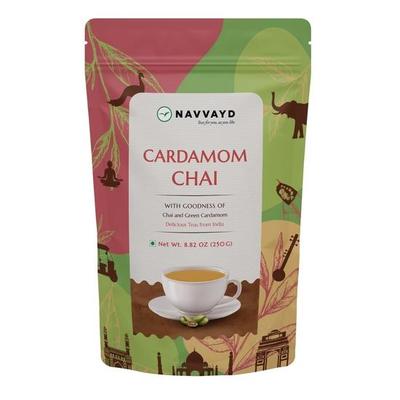 Navvayd Elaichi Kadak Chai, (250 g, 125 Tassen), mit Kardamom
