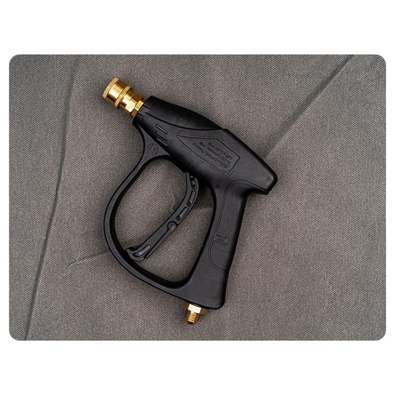 Adjustable Car Wash Foam Gun 1L Capacity 1/4 Quick Connector High Pressure for Personal Auto Care Use