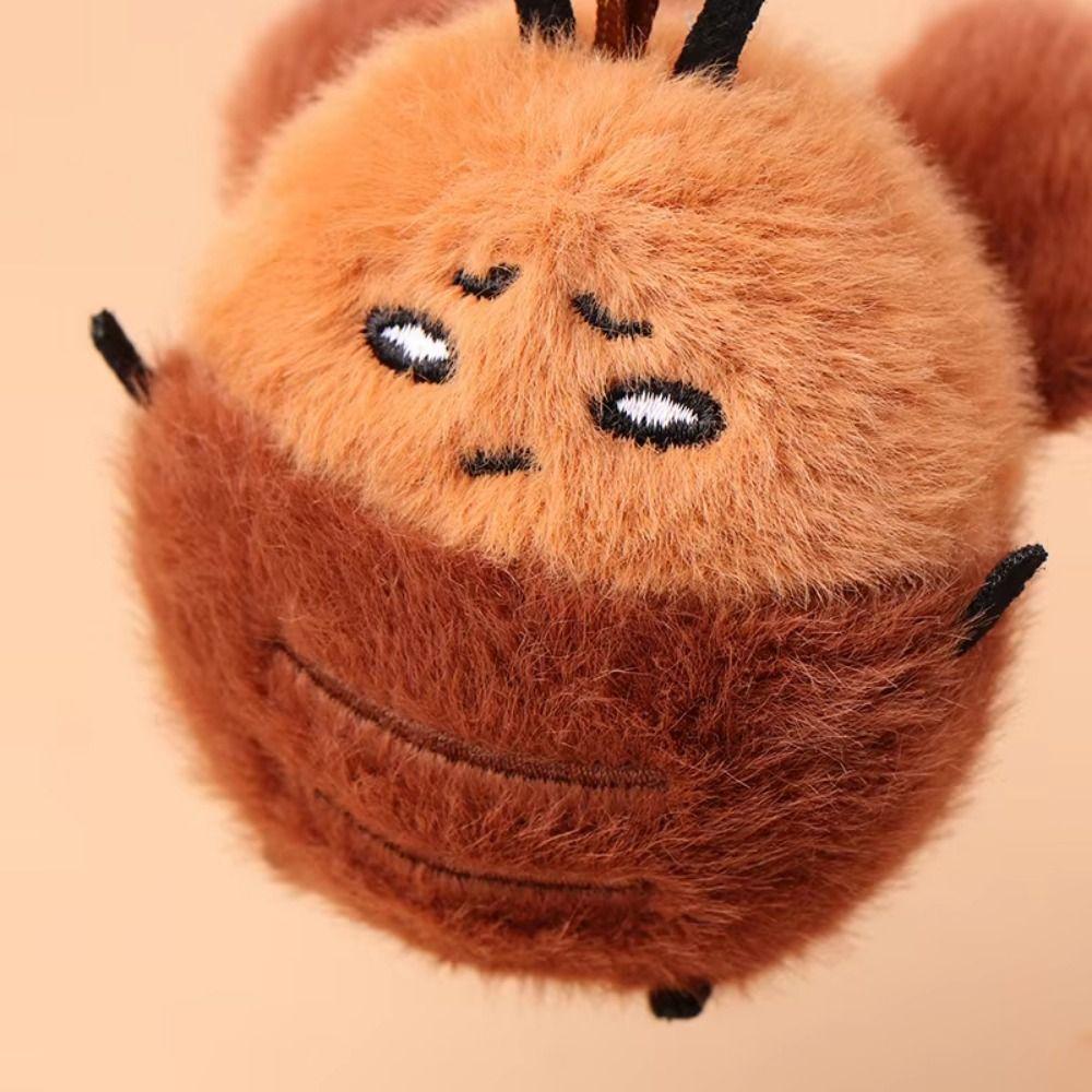 Insect Cockroach Plush Doll Soft Cockroach Plush Keyring  Festival Party Decor