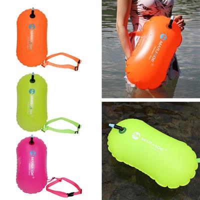 Lightweight Safety Inflatable Swim Buoy Tow Float for Open Water Swimmers