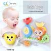 Baby Bath Toys: Cute Duck Water Spinner & Sprinkler for Infants and Children