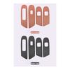 Accessories Door Window Glass Lift Button Cover Trim Frame Leather Sticker For Mercedes Benz-A87Q