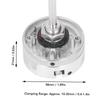 M12x1mm Thread 3 Jaw Lathe Chuck Aluminum Alloy Mini Lathe Chuck Set Lathe Jaw  Small Wood Lathe