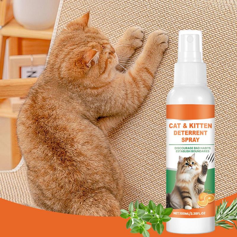 100ml Cat Soothing Spray To Prevent Scratching And Disorderly Urination Mild Ingredients Pet Accessories