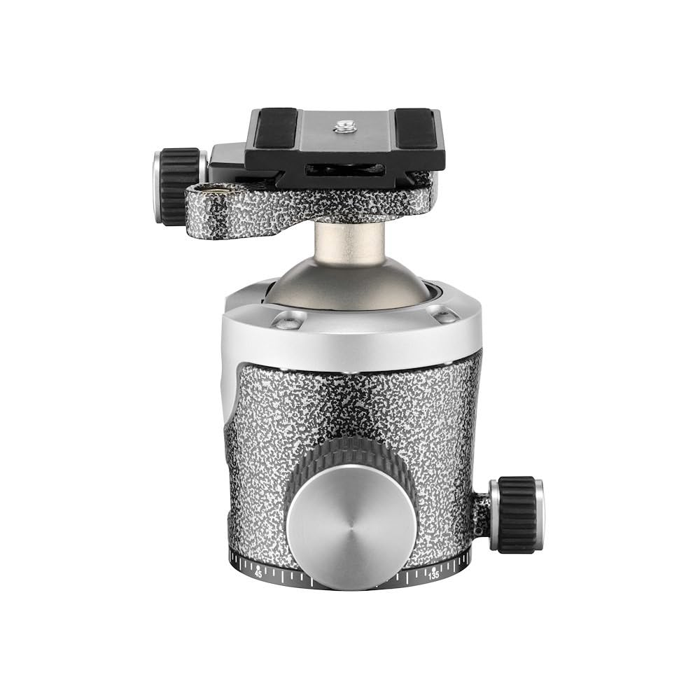 Gitzo GH4383QD Center Ball Head, Series 4 QD, Screw Knob Plate Lock, Arca-Swiss Compatible, Friction Control, 30kg Load Capacity